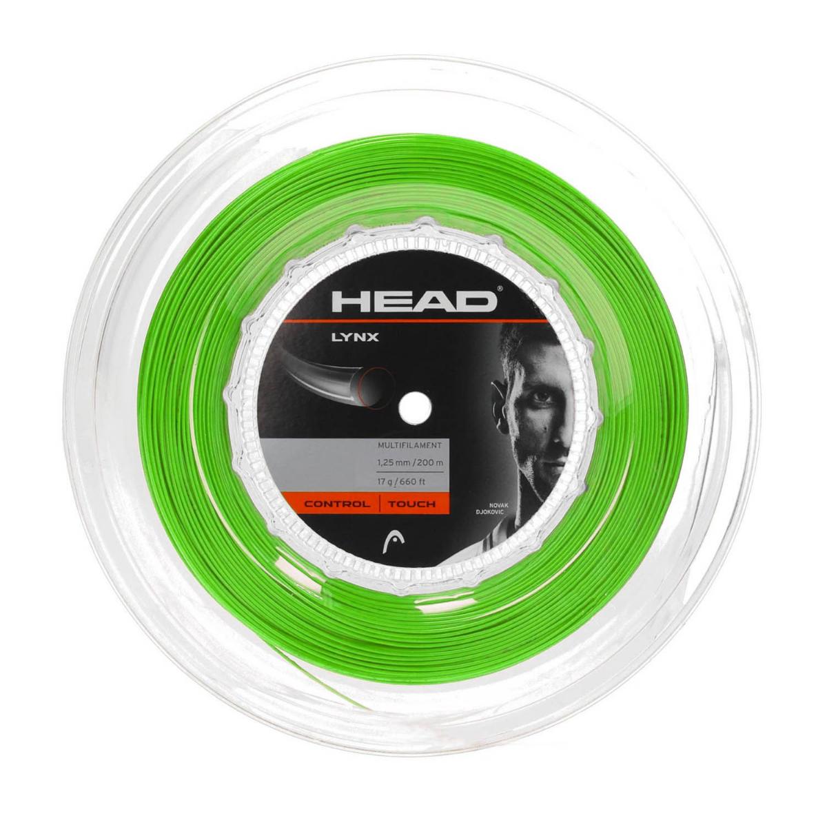 Head Lynx 1.25 Yeşil 200m Rulo Kordaj