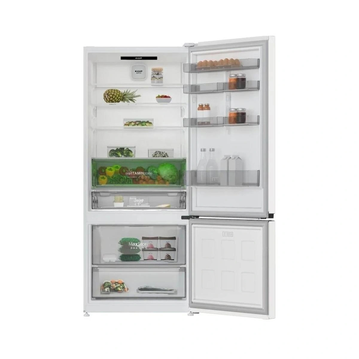 arçelik 278550 eb fit alttan donduruculu buzdolabı