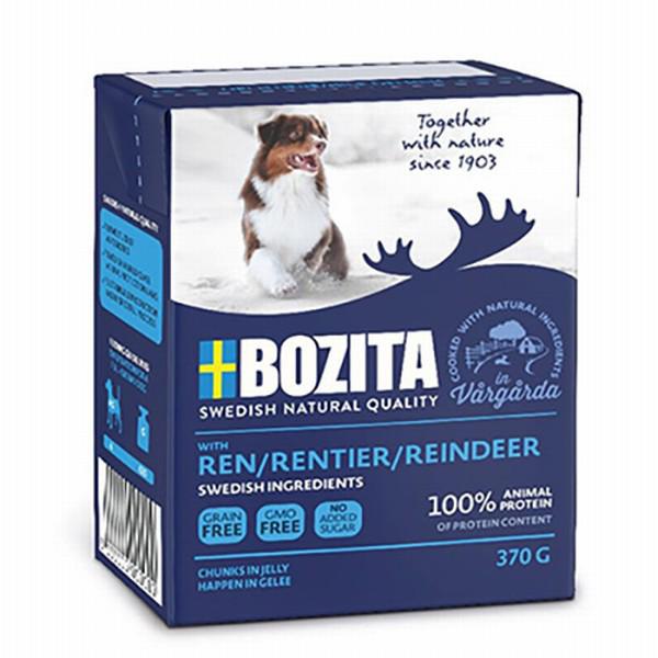 Bozita Doğal Ren Geyikli Köpek Konservesi 370 Gr 