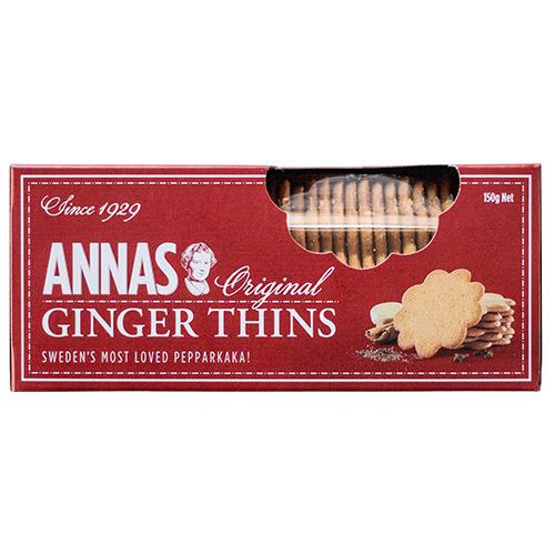 ANNAS BİSKÜVİ ZENCEFİL 150 GR