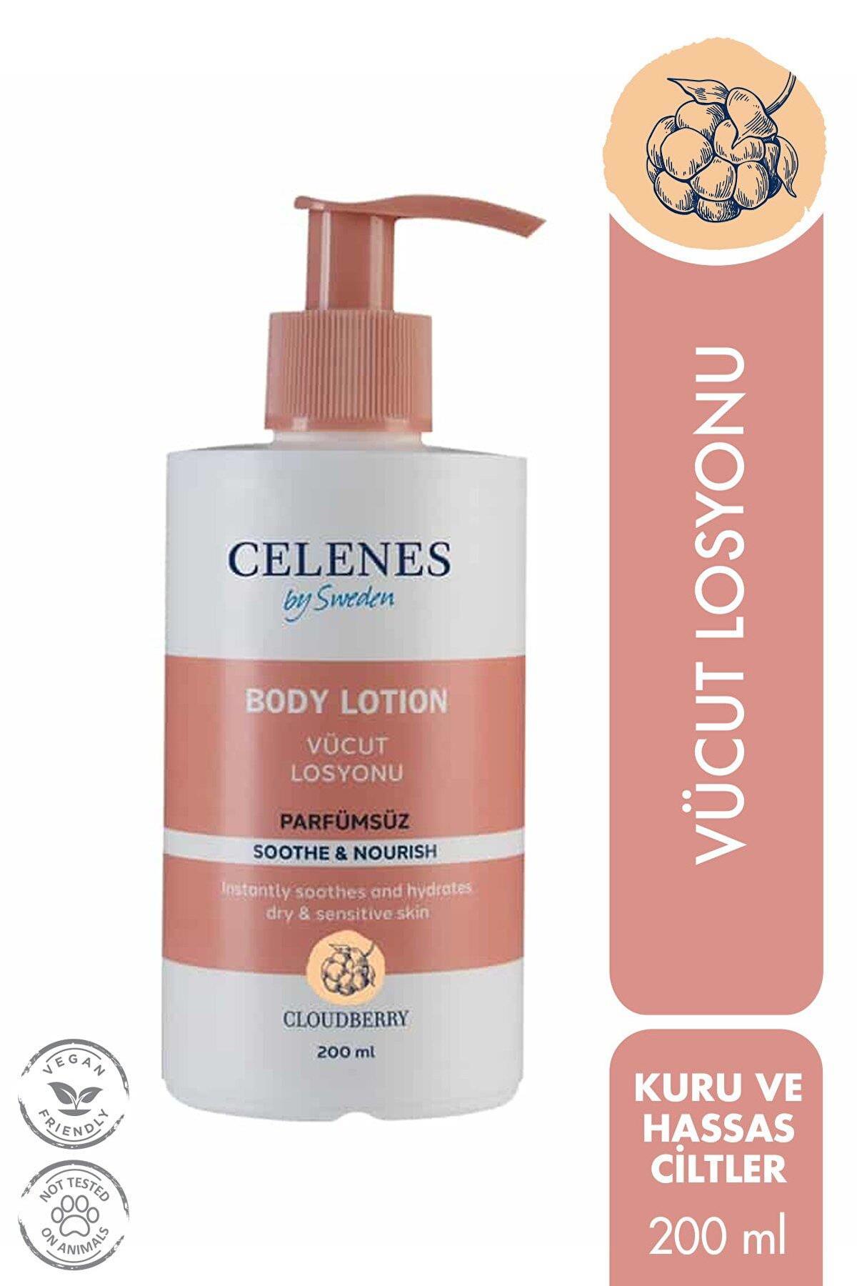 Celenes by Sweden Parfümsüz Vücut Losyonu 200 ml 7350104248222