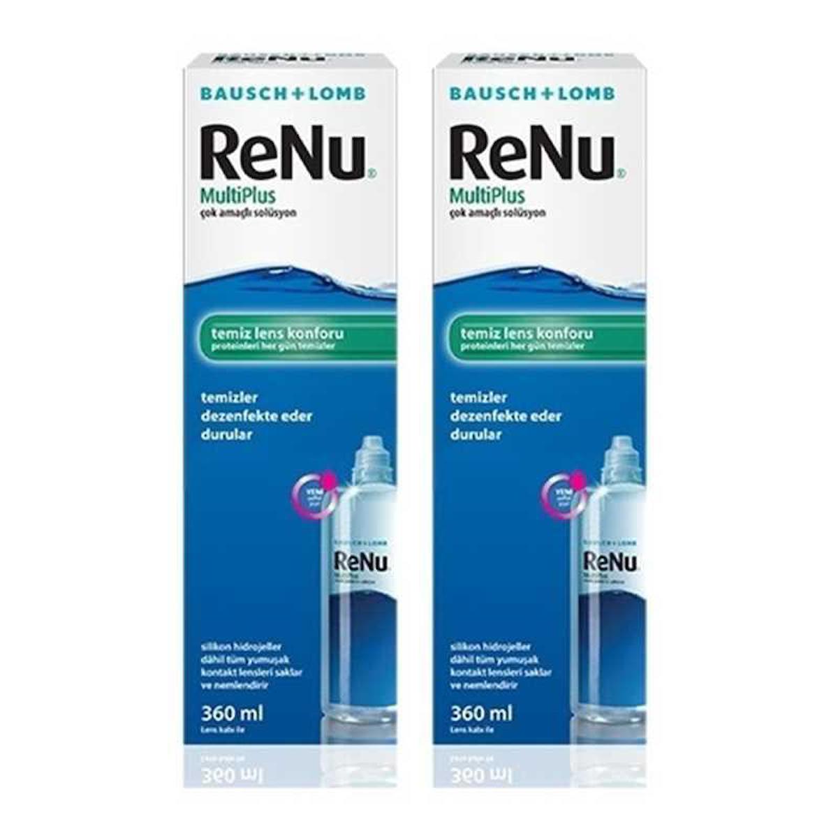 RENU MULTI PLUS 360 ML SOLÜSYON X 2ADET 