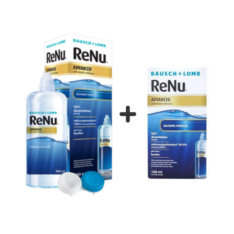 Renu Advanced Lens Solüsyonu 360 ML+ 100 ML