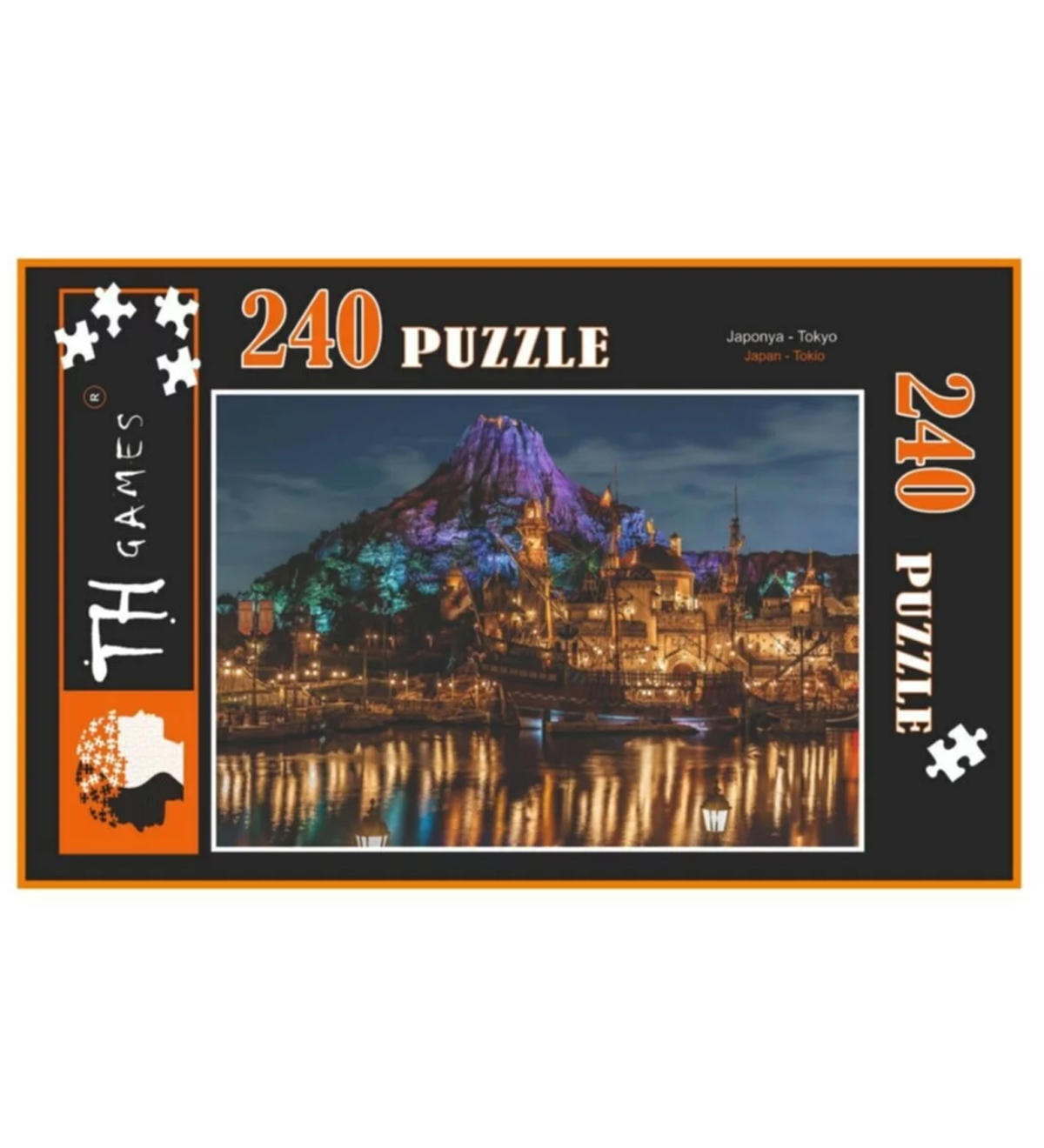 Sole Şehir / Yapı 240 Parça Yetişkin Puzzle