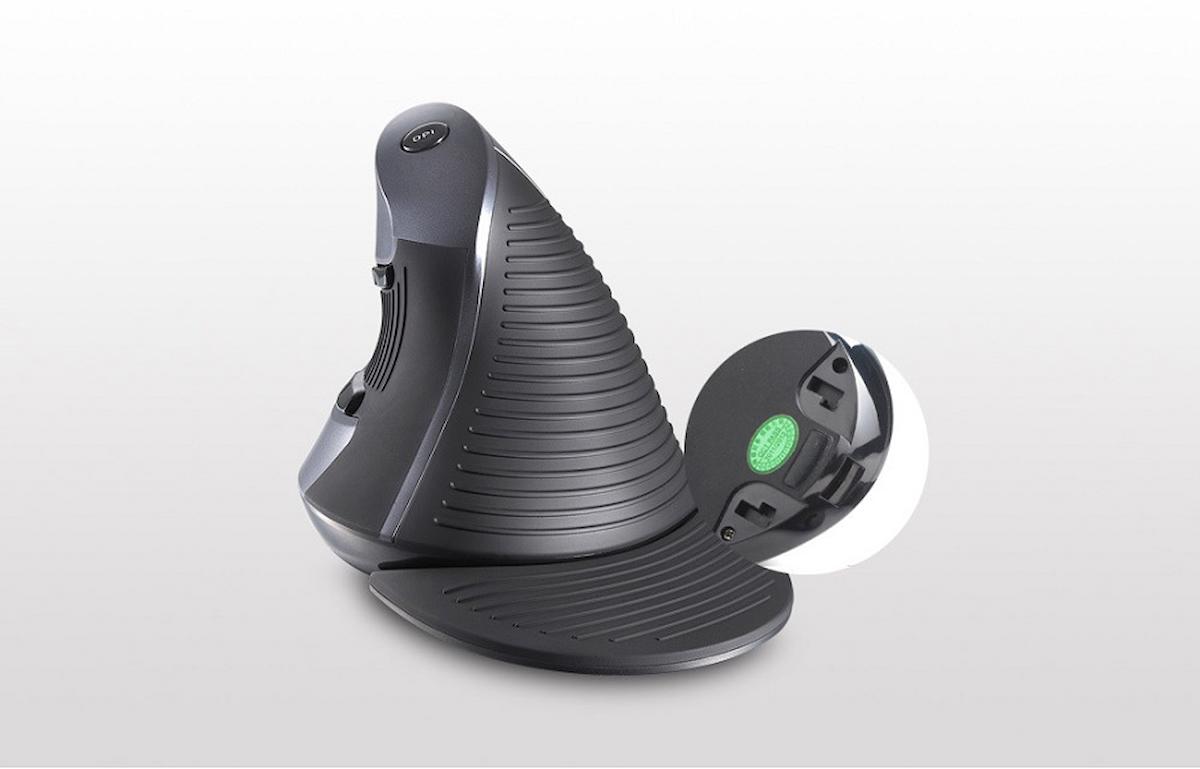 Delux M618GX Ergonomik Dikey 6 Tuşlu Kablosuz Optik Mouse