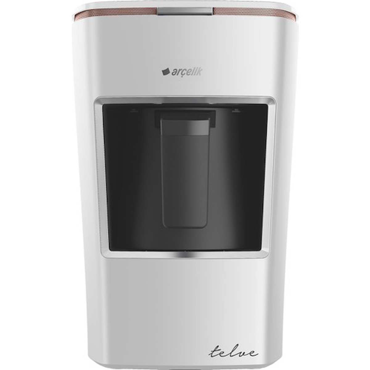 Arçelik K 3300 Mini Telve Beyaz Türk Kahve Makinesi