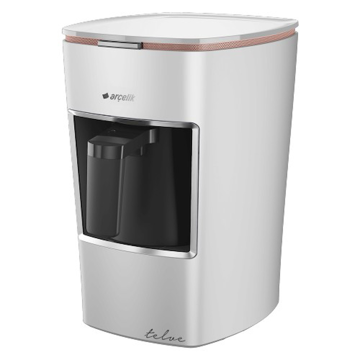 Arçelik K 3300 Mini Telve Beyaz Türk Kahve Makinesi