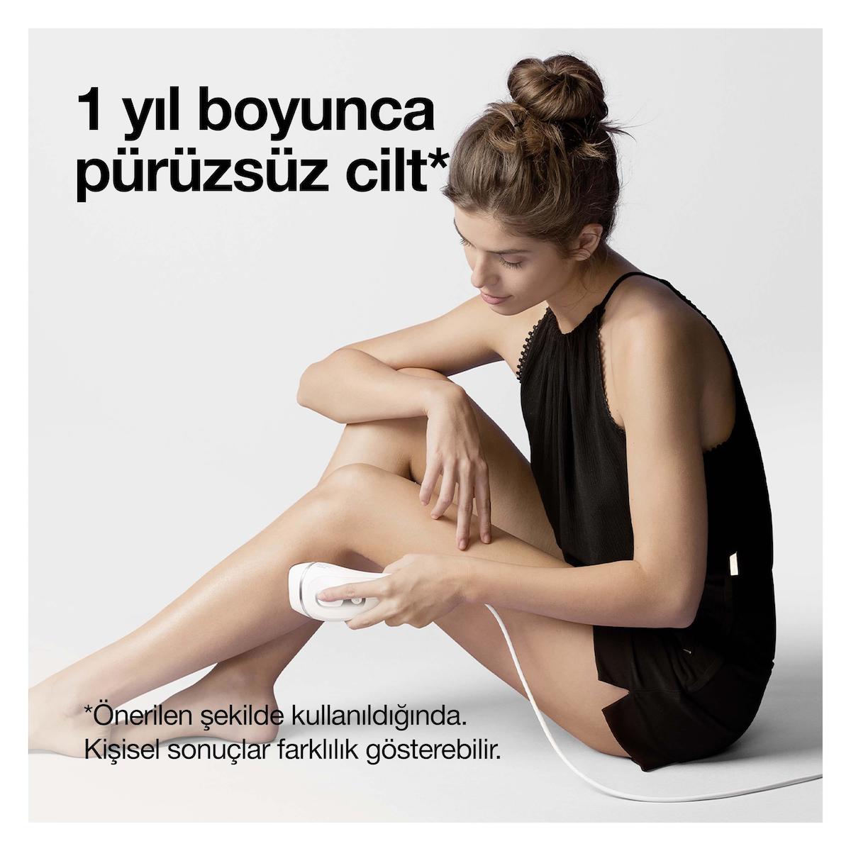 Braun IPL Silk·expert Pro 3, Evde Tüy Alma, Çanta, Venus Tıraş Makinesi, 2 Başlık ile, PL3132