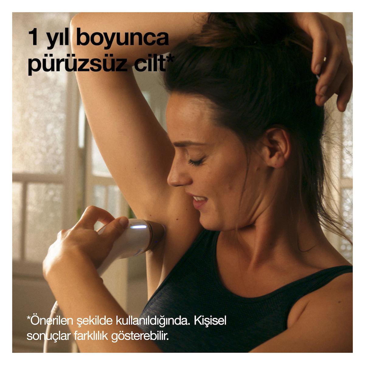 Braun IPL Silk·expert Pro 5, Evde Tüy Alma, Çanta, Venus Tıraş Makinesi, 2 Başlık ile, PL5146