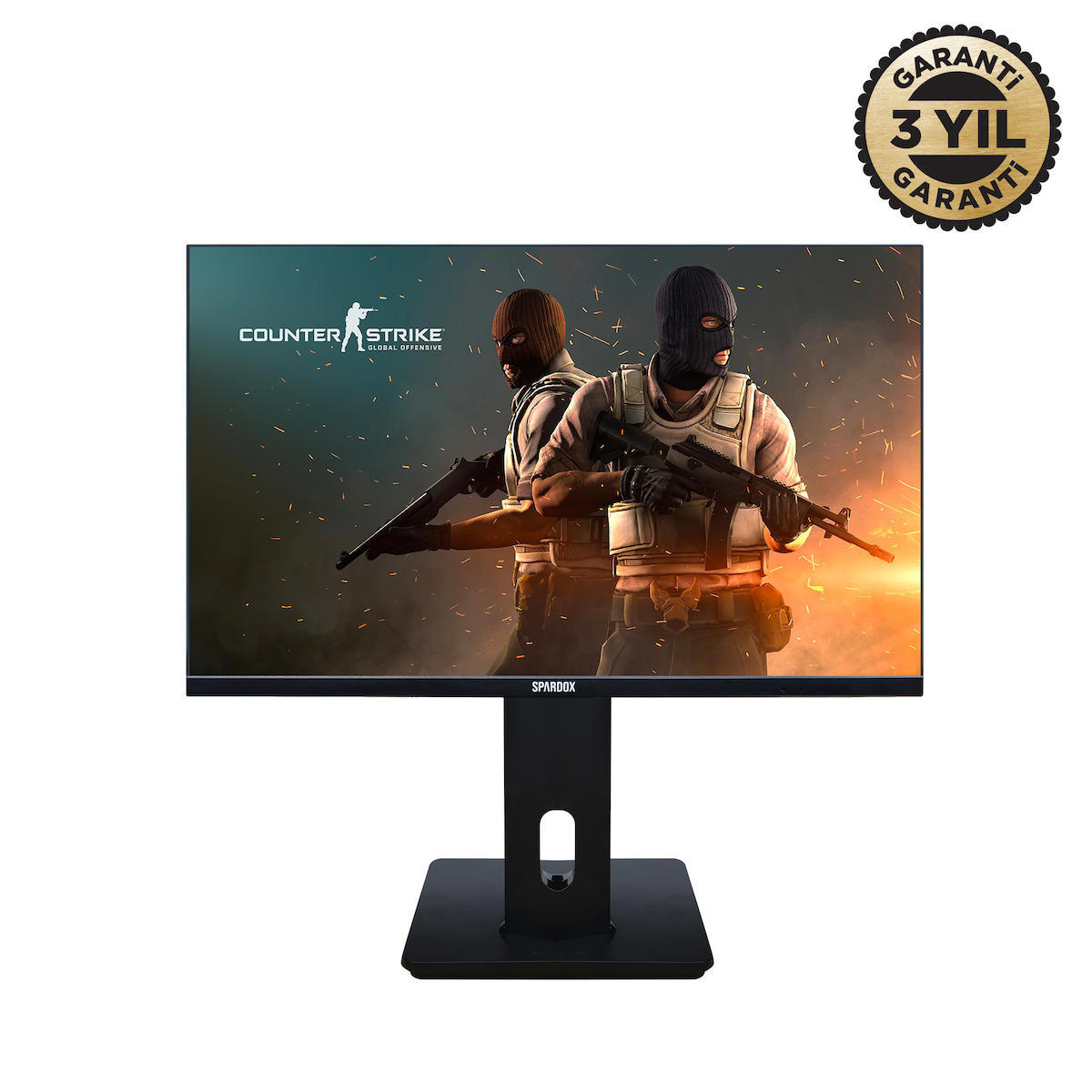 Spardox Gaming SG-24240P 24″ 1ms 240Hz IPS FullHD Pivot Pro Oyuncu Monitörü