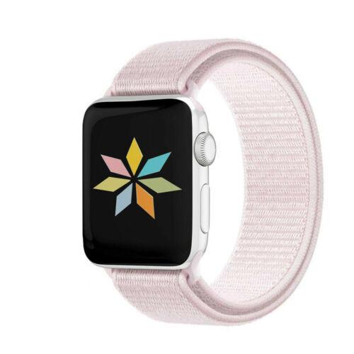 Apple Watch Seri 1/2/3/4/5/6/SE 40mm Kordon Kumaş Dokuma Kayış Örme Bileklik