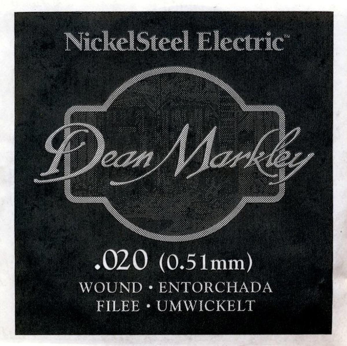 Dean Markley Wound Single 1120 - 020w Elektro Gitar Tek Tel (Sarımlı)