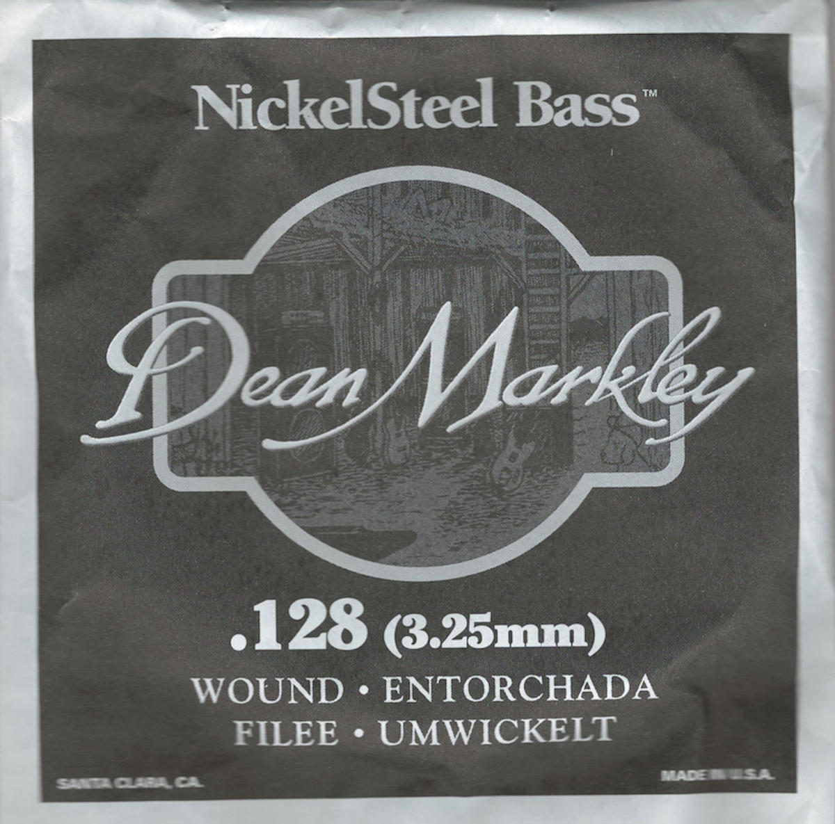 Dean Markley Nickel Steel Bass .128 Bas Gitar Tek Tel