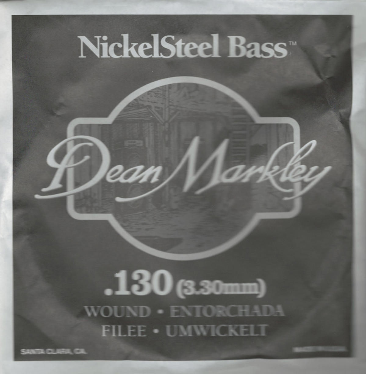 Dean Markley Nickel Steel Bass .130 Bas Gitar Tek Tel