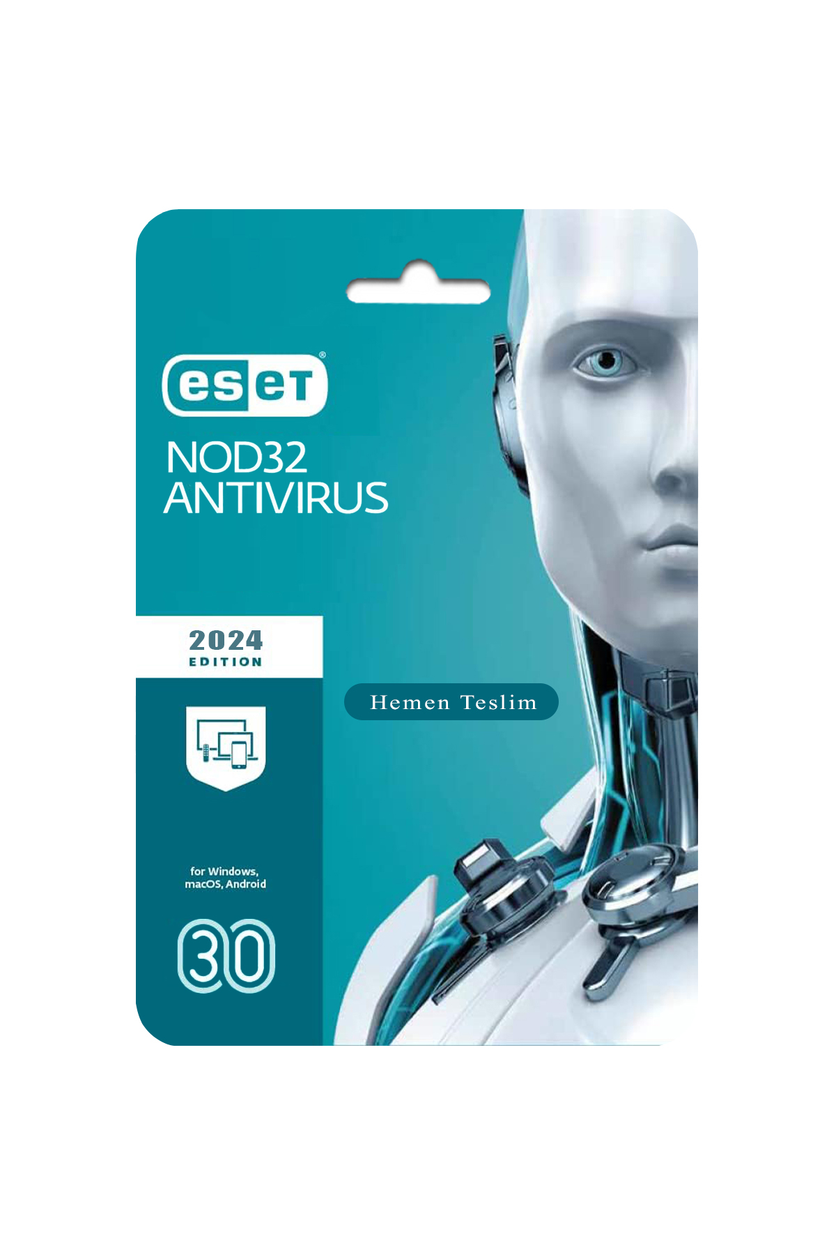 Eset Nod 32 Antivirüs 1 Cihaz 1 Yıl Dijital Lisans Anahtarı