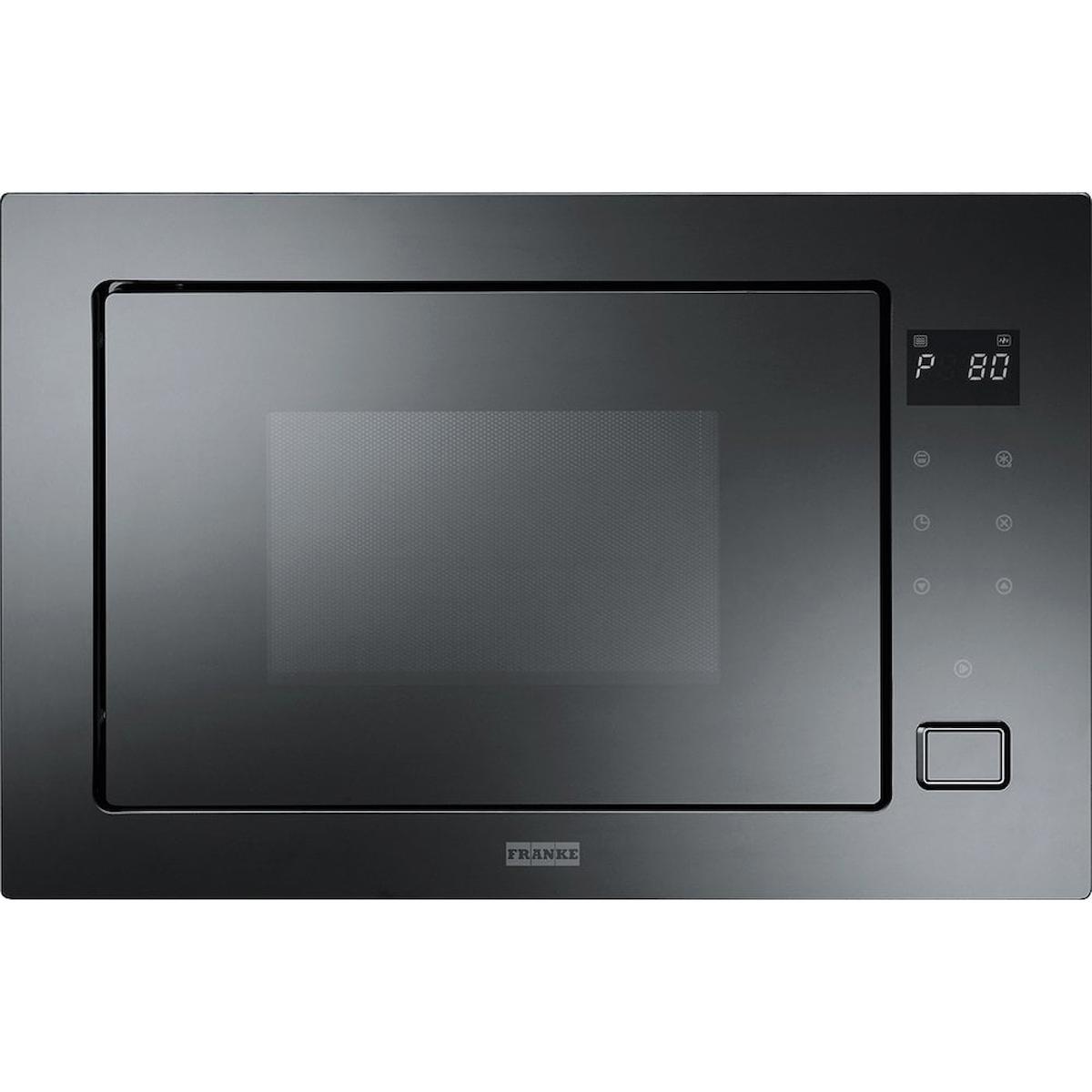 Franke Mythos FMW 250 CR2 G BK Ankastre Mikrodalga,25 lt,Black Glass