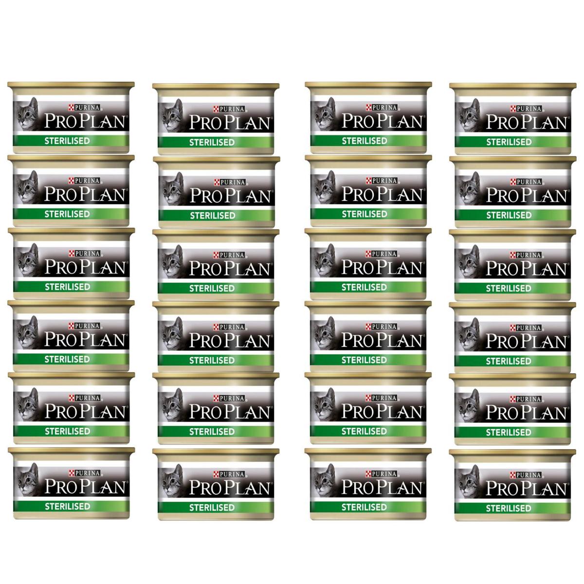 Pro Plan Somon ve Tunalı Kısırlaştırılmış Konserve Kedi Maması 85 Gr x 24 Adet