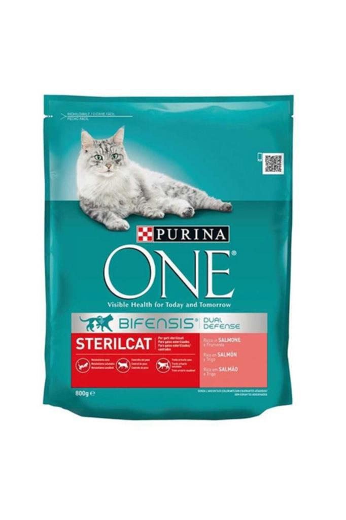 Purina One Kısırlaştırılmış Somonlu Kuru Kedi Maması 800 Gr 