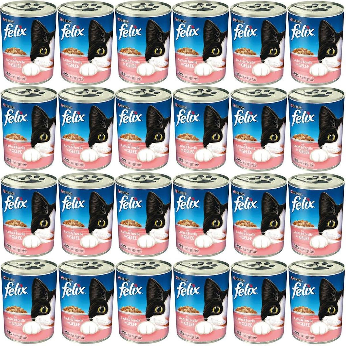 Felix Somon -Alabalıklı Kedi Konservesi 400 Gr*24 Adet