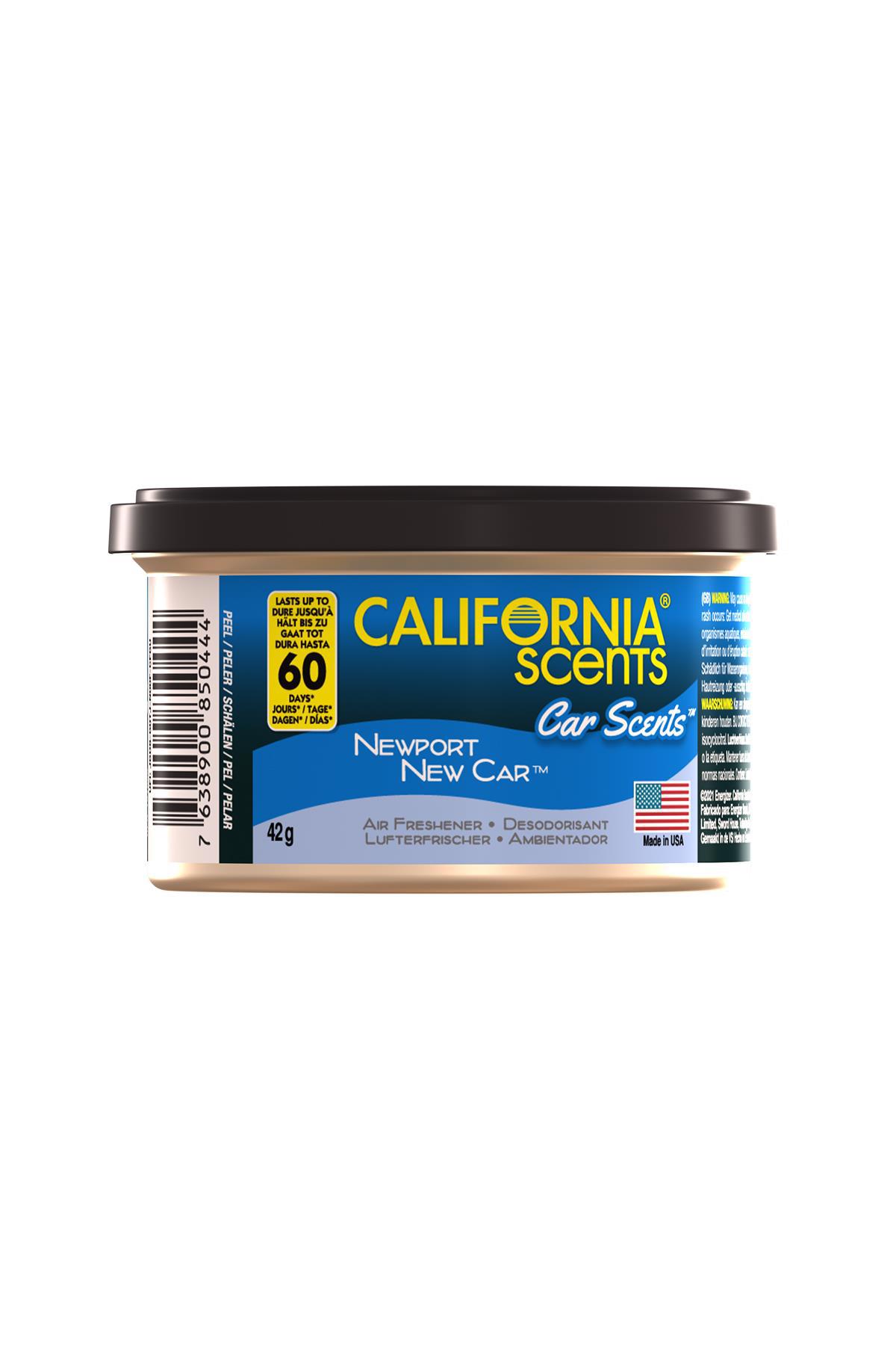 California Scents Car Scents "Newport New Car" Uzun Ömürlü Koku