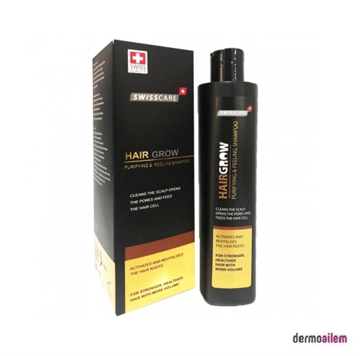 Swisscare HairGrow Purifying & Peeling Şampuan 250 ml