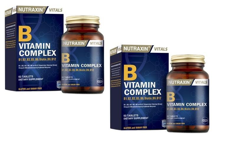 Nutraxin B Vitamin Complex 60 Tablet