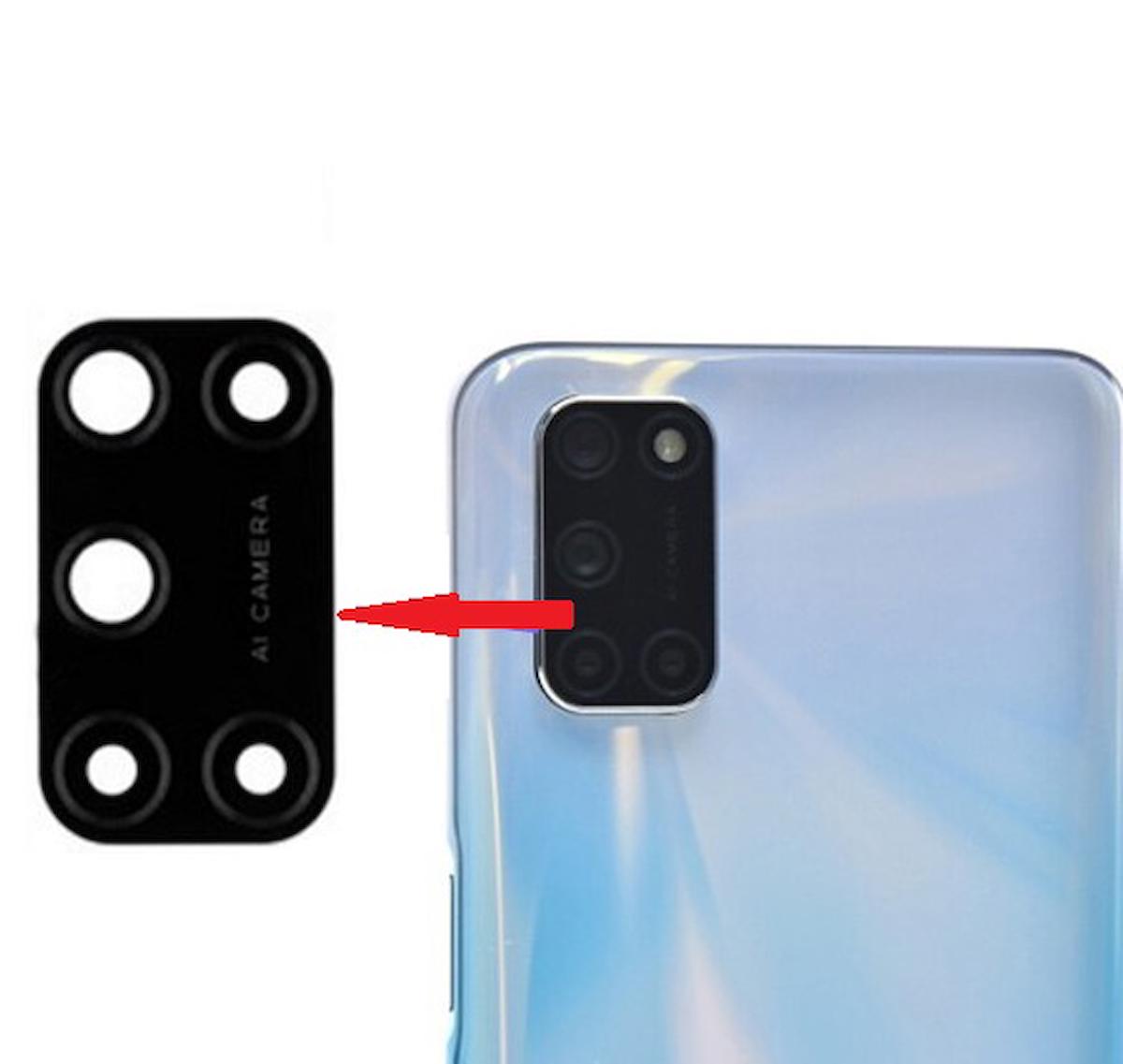 Oppo A92 Kamera Lensi Camı CPH2059