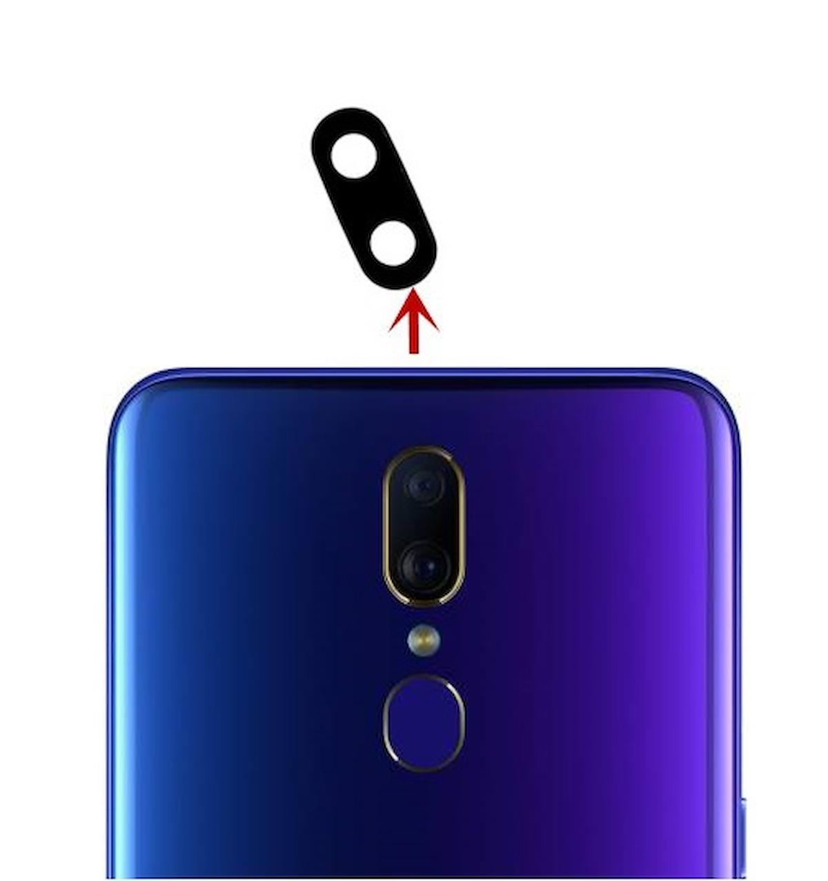 Oppo F11 Kamera Lensi Camı CPH1913 CPH1911