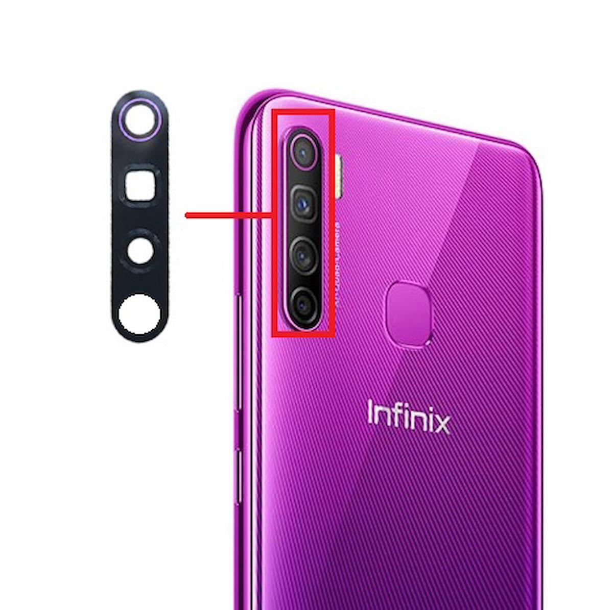 Infinix S5 Kamera Lensi Camı X652