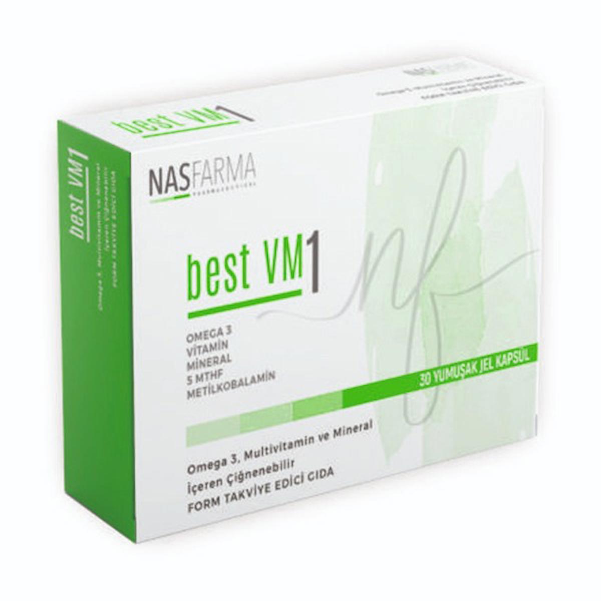 NASMED BEST VM1 30 Softjel