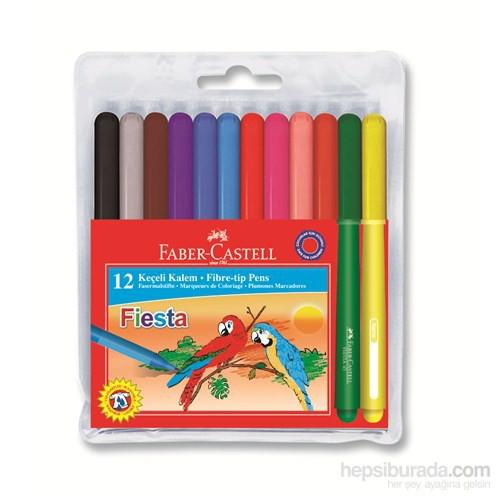 Faber-Castell Fiesta Keçeli Kalem 12'li (5068312450)