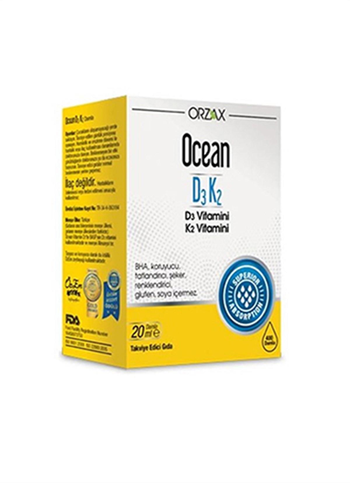 Ocean D3K2 20 ml Damla