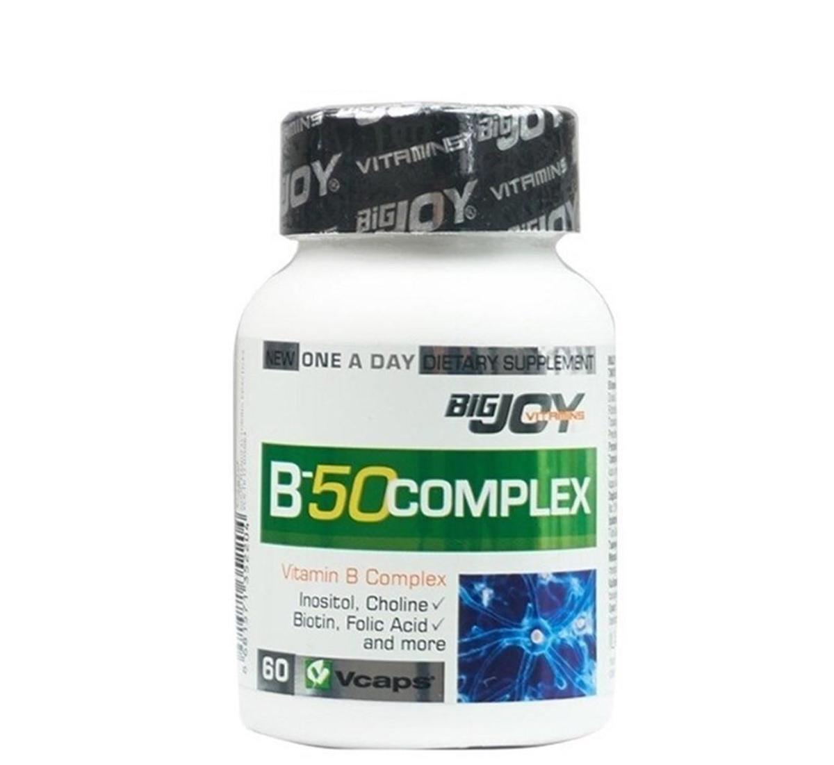 Bigjoy Suda Vitamin B 50 Complex 60 Kapsül (bjv)