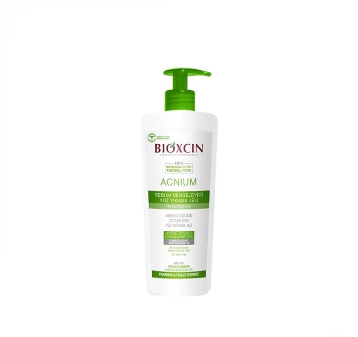 Bioxcin Acnium Sebum Dengeleyici Yüz Yıkama Jeli 500 ml (bxc101)