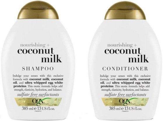 Ogx Besleyici Coconut Milk Şampuan 385 ml + Saç Kremi 385 ml