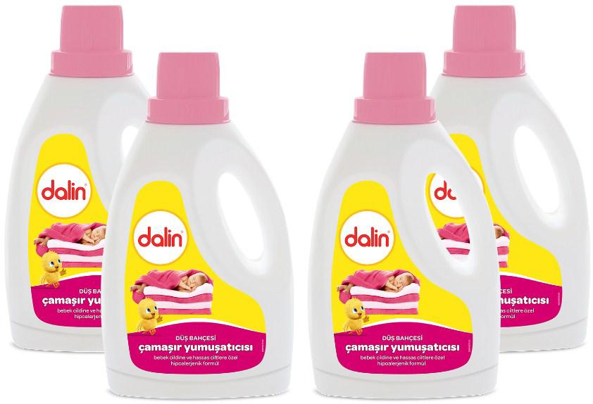 Dalin Sıvı Çamaşır Yumuşatıcısı Düş Bahçesi 1500 ml x 4 Adet