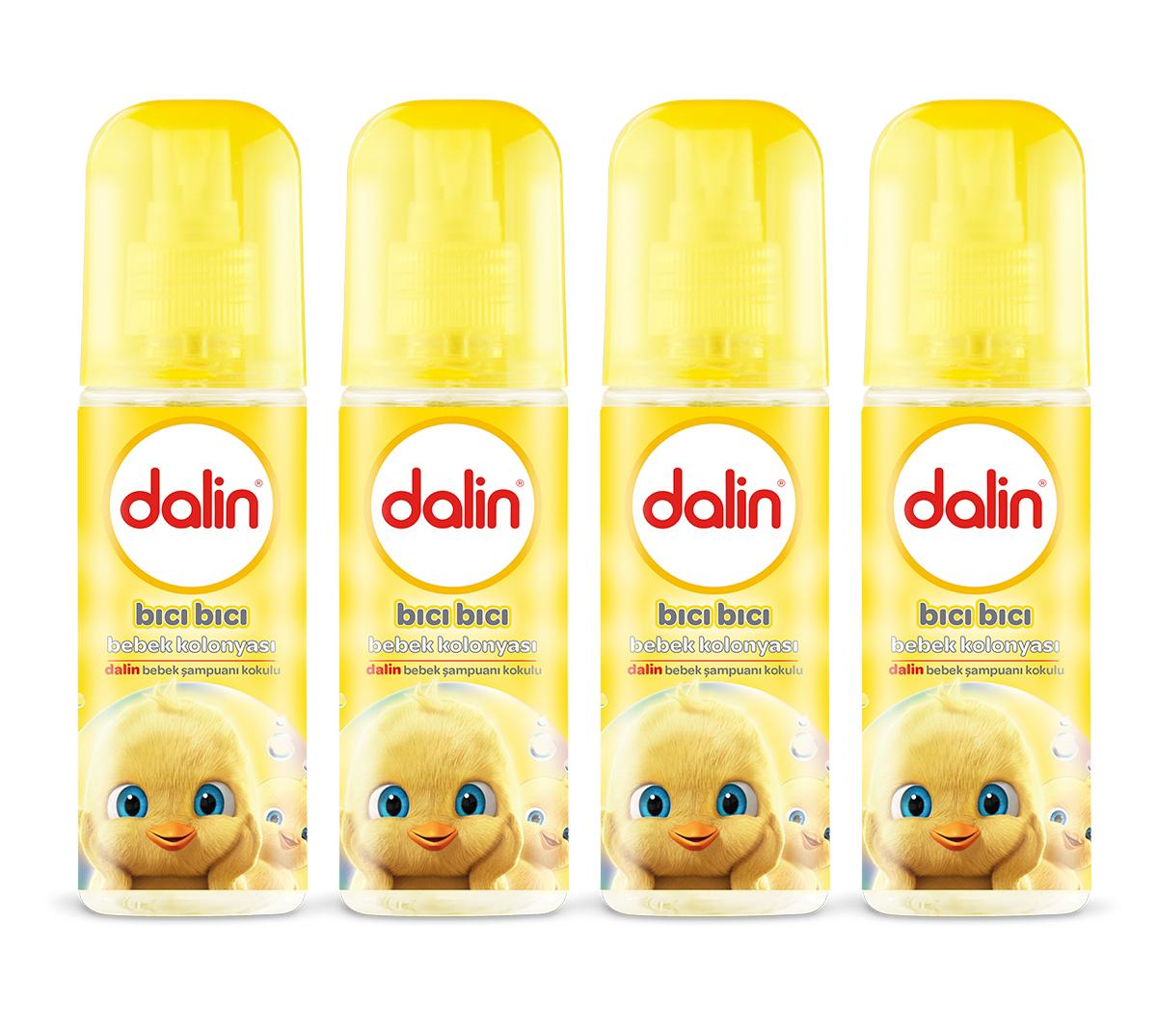 Dalin Bebek Kolonyası Bıcı Bıcı Kokusu 150 ml x 4 Adet