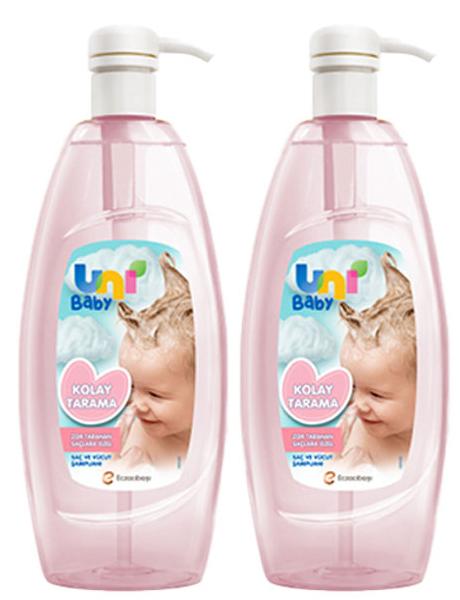 Uni Baby Kolay Tarama Saç ve Vücut Şampuanı 2x700 ml