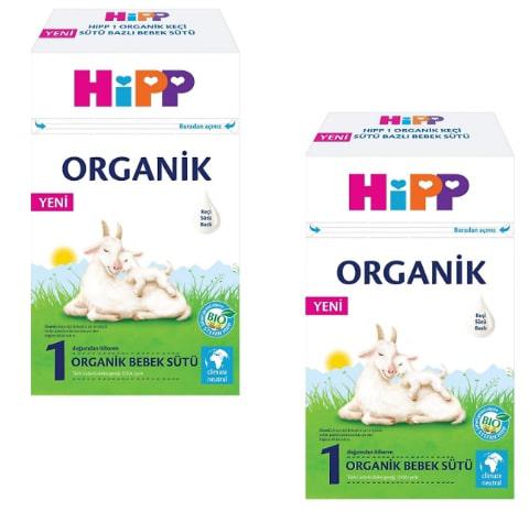 Hipp 1 Organik Keçi Sütü Bazlı Bebek Sütü 400 gr x 2 Adet