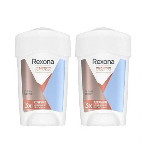 Rexona Maximum Protection Antiperspirant Ter Önleyici Leke Yapmayan Stick Deodorant 45 ml x 2