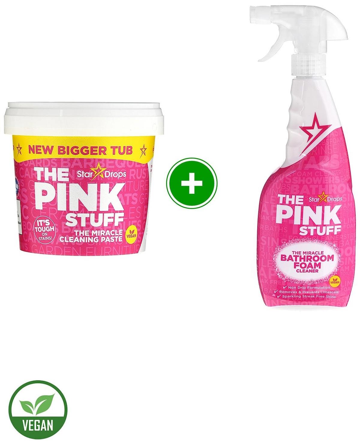 ThePinkStuff Temizlik Macunu 850 gr + Banyo Köpük Temizleyici 750 ml