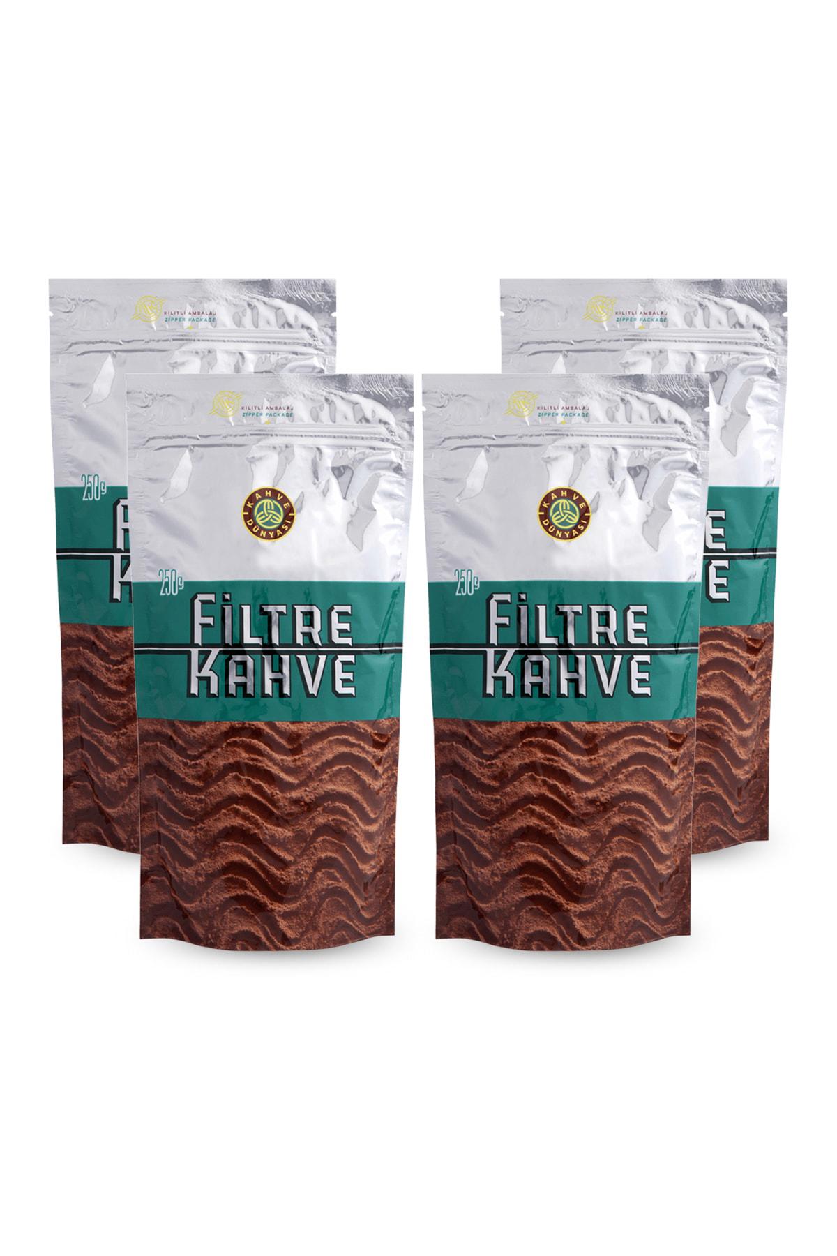 Kahve Dünyası Filtre Kahve 250 gr x 4 Adet