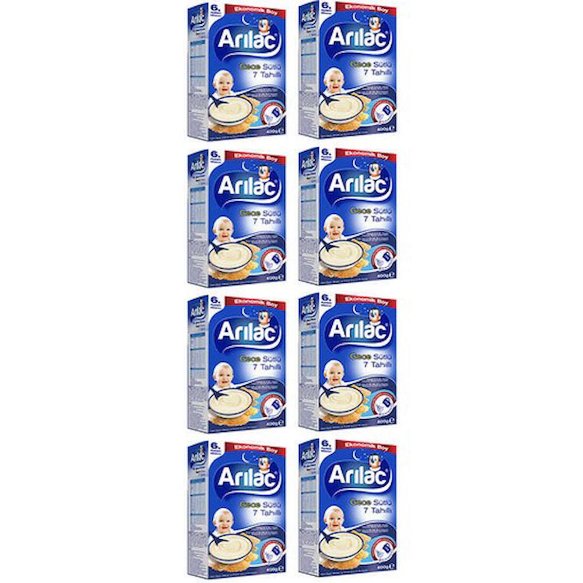 Arılac Instant Ek Gıda 7 Tahıllı Gece 400 gr x 8 Adet