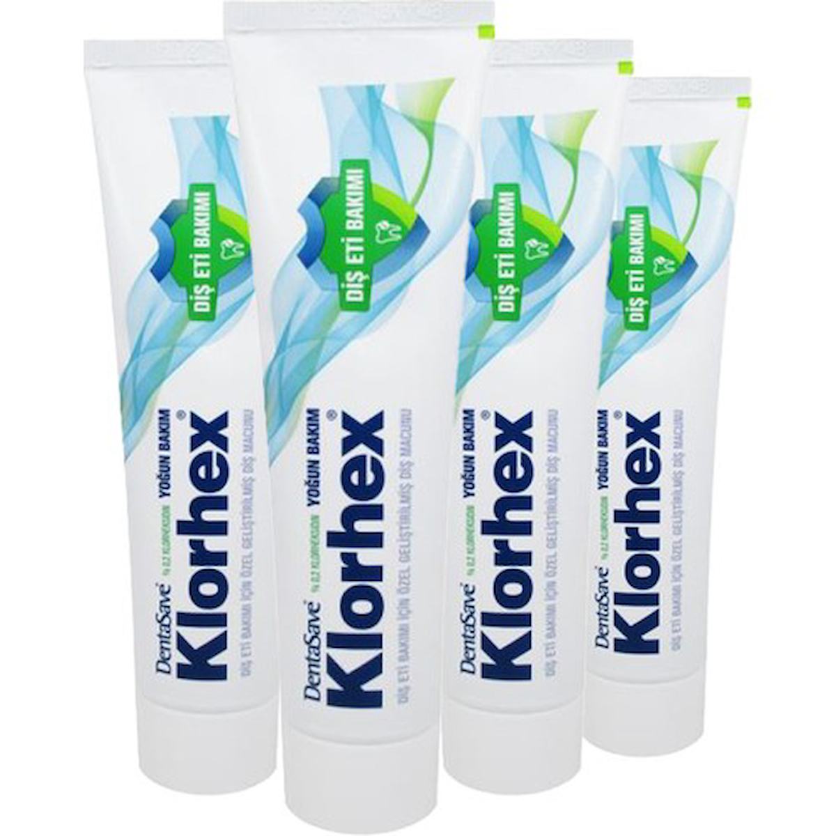 Dentasave Klorhex Yoğun Bakım Diş Macunu 75 ml x 4 Adet