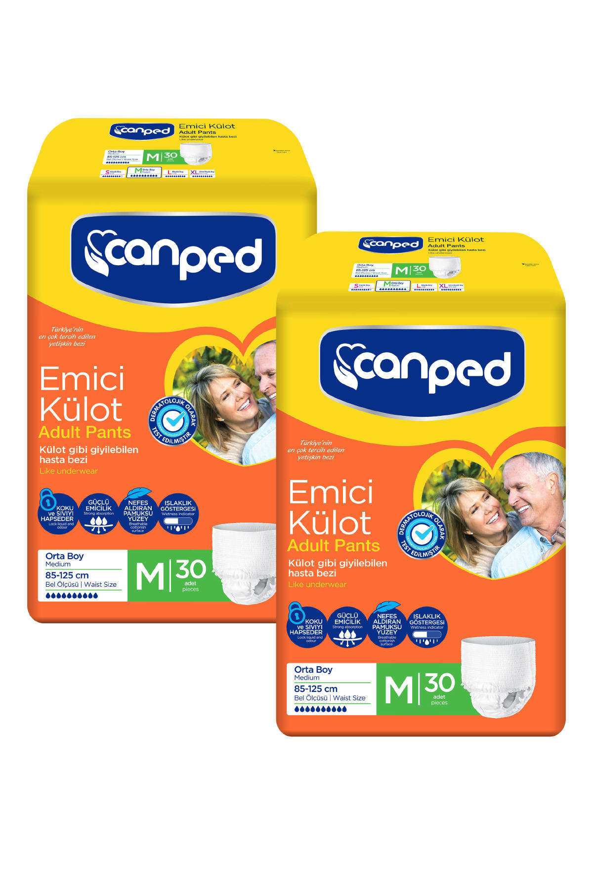 Canped Emici Külot Orta Boy Medium 60 Adett