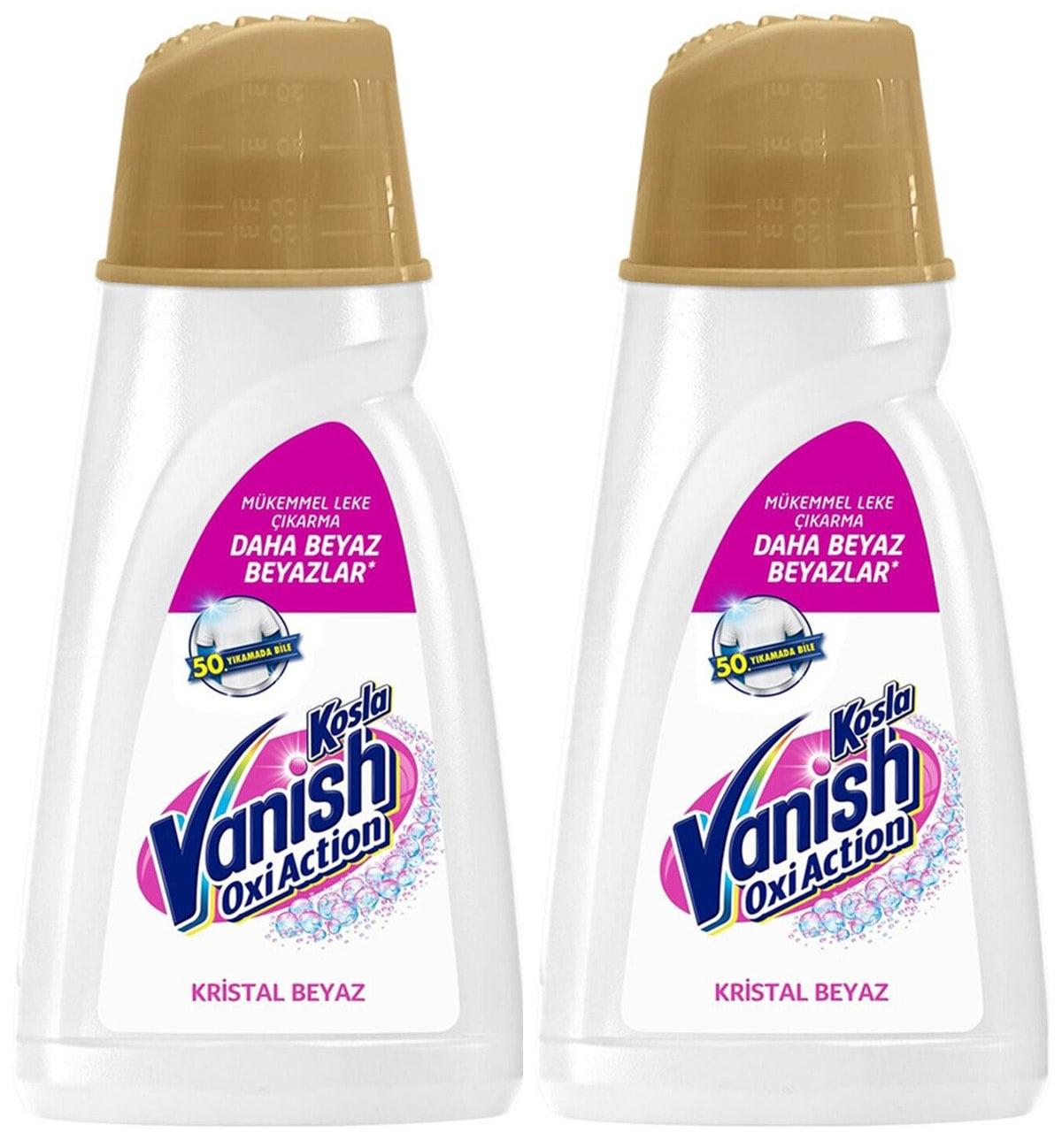 Vanish Kosla Gold Beyazlar İçin Sıvı Leke Çıkarıcı 1000 ml x 2 Adet