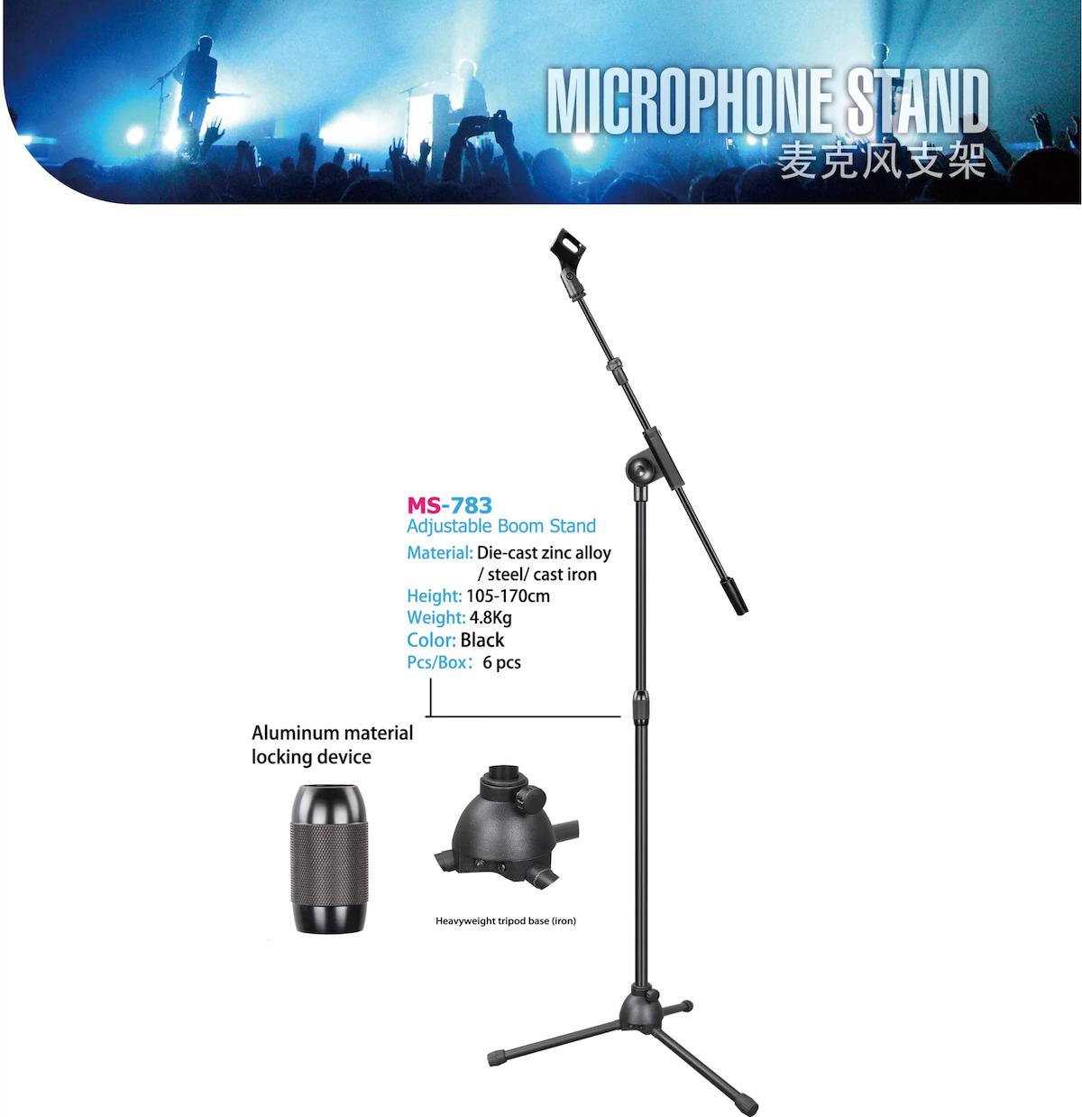 D-stand Sm-783 Mikrofon Stand