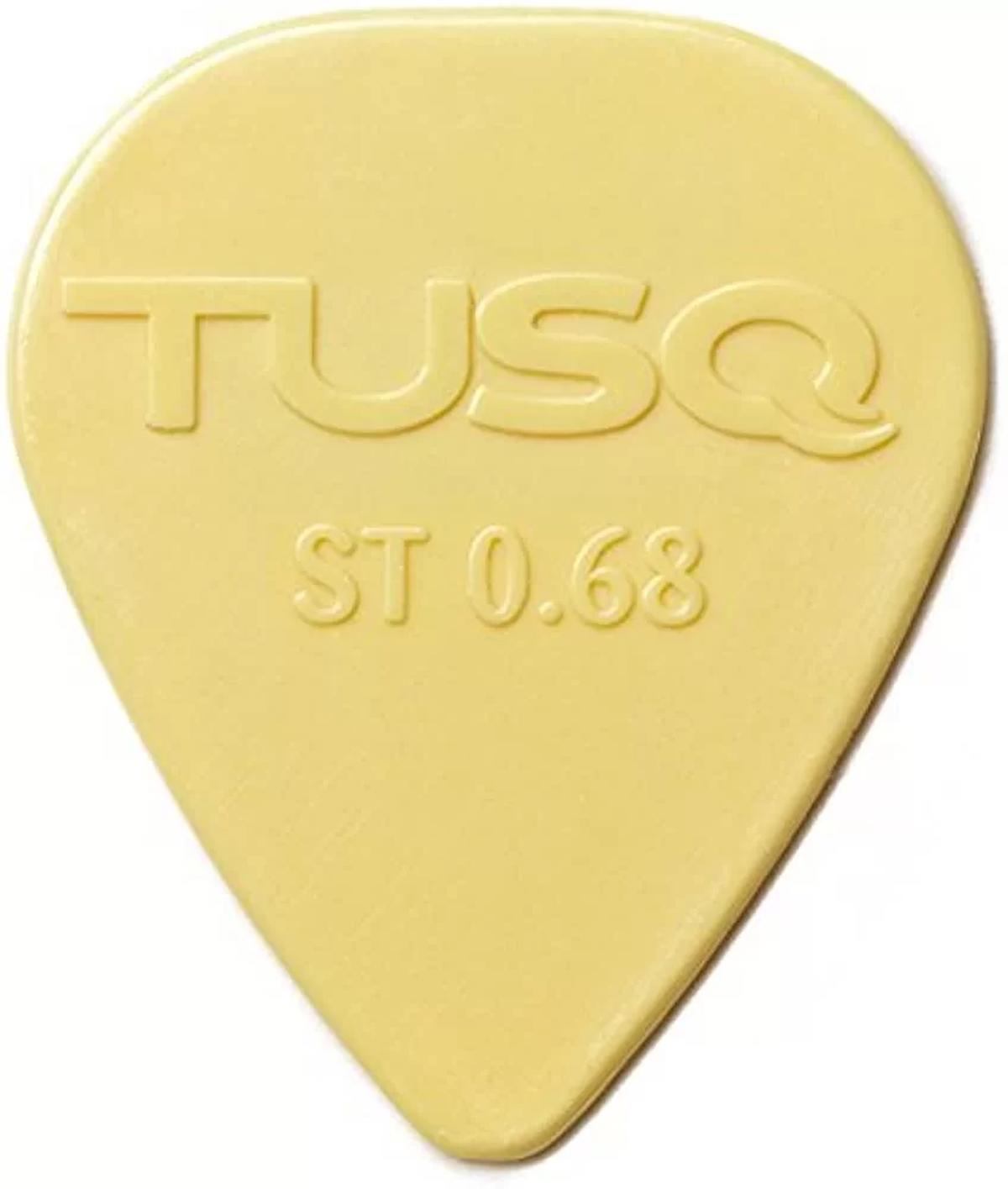 Graphtech PQp-0068-v6 TusQ Pick 0.68mm Vintage 6 Pack Warm Tone (pena)