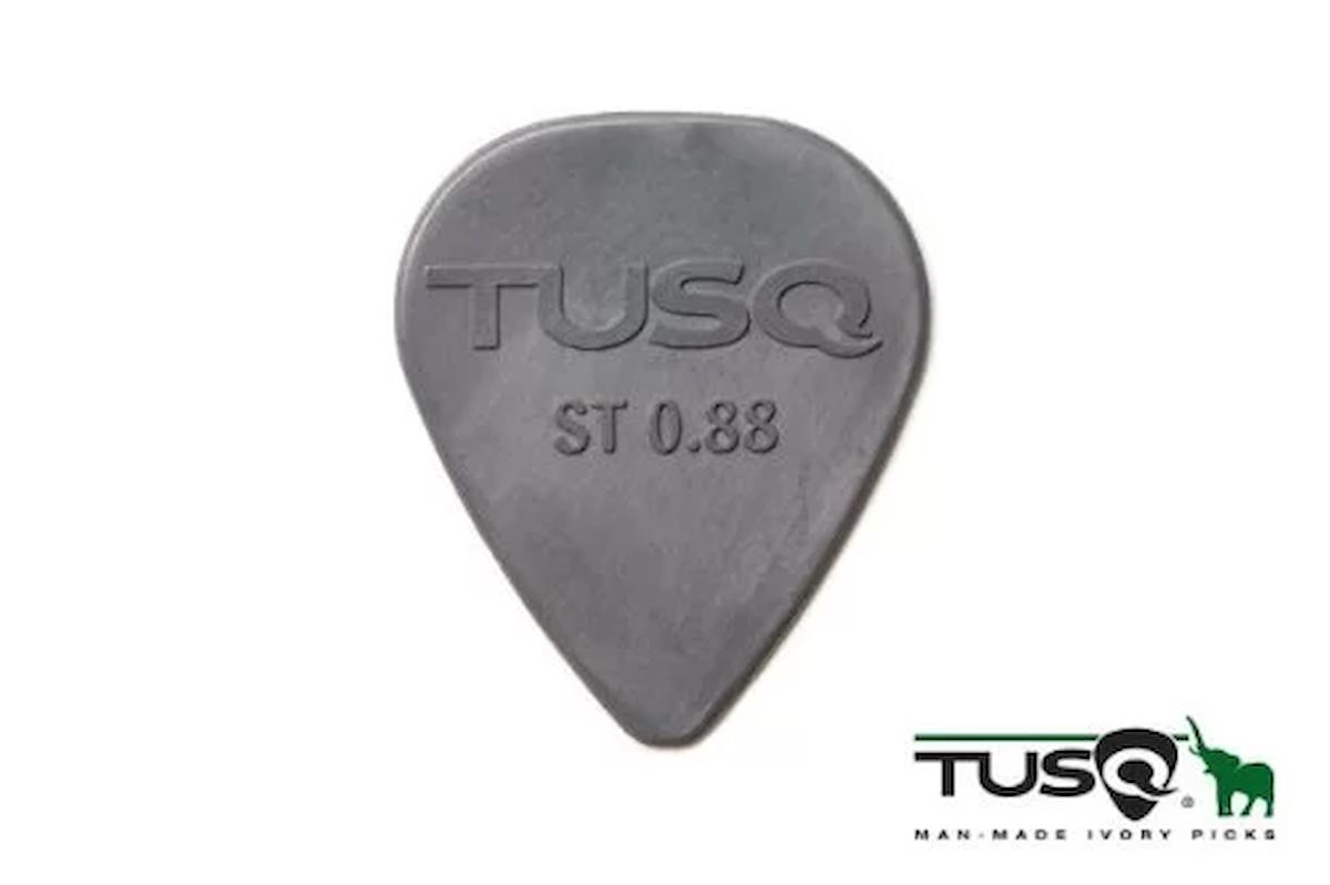 Graphtech PQp-0088-g6 TusQ Pick 0.88mm Grey 6 Pack Deep Tone (pena)