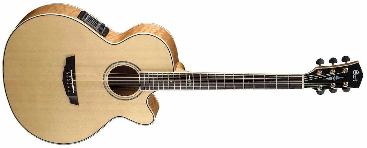 Cort Sfx10nat Elektro Akustik Gitar, Natürel, Fishman Presys Ble